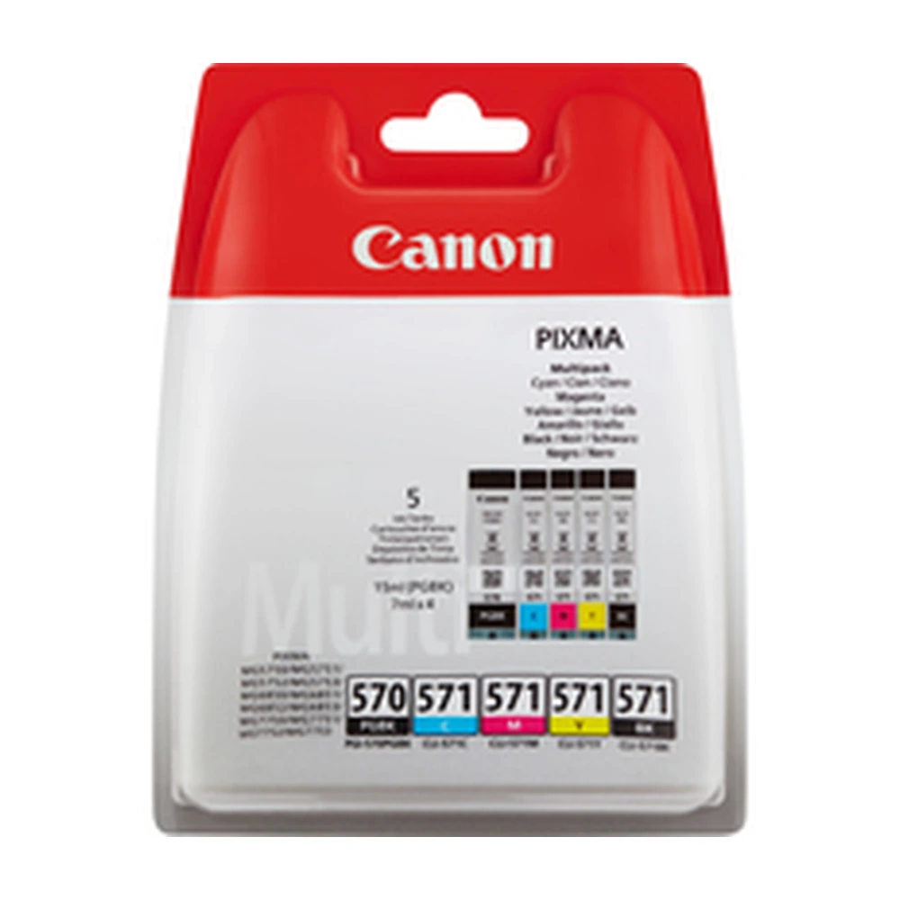 Canon PGI-570 + CLI-571 Ink Cartridge Multipack - 0372C004