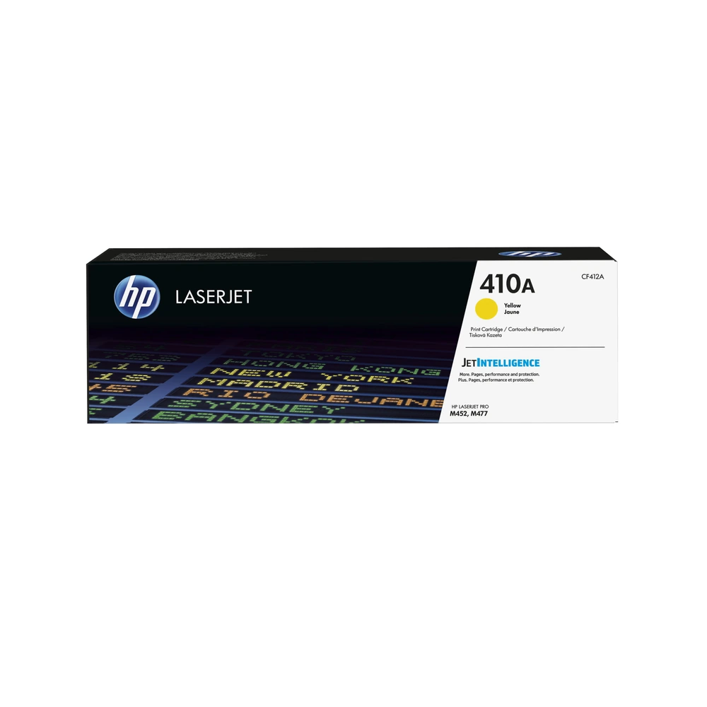 HP 410A Yellow Toner Cartridge - CF412A