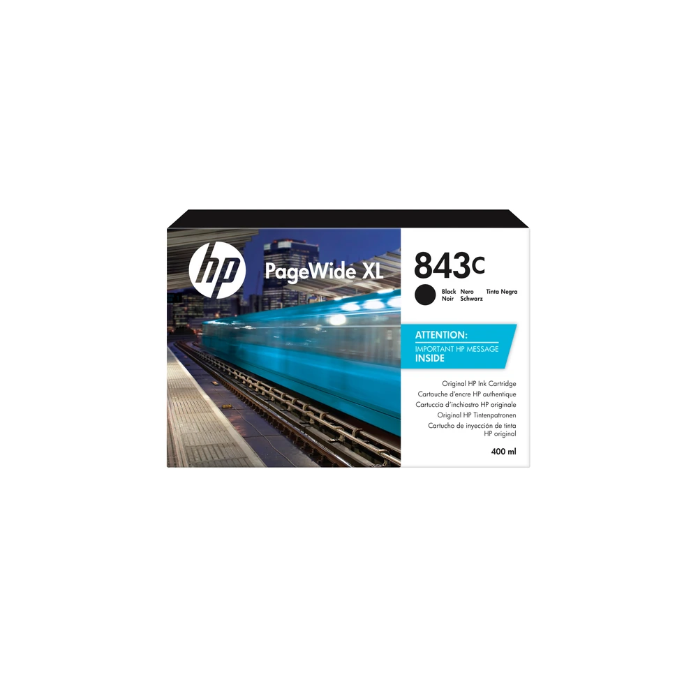 HP 843C Black High Capacity Ink Cartridge - C1Q65A