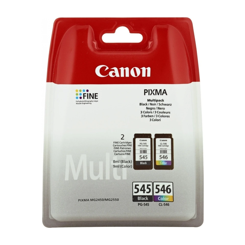 Canon PG-545XL + CL-546XL Ink Cartridge Multipack - 8286B007