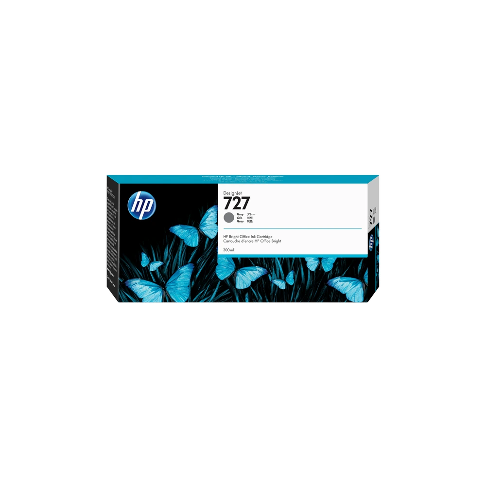 HP 727 Grey Ink Cartridge - F9J80A