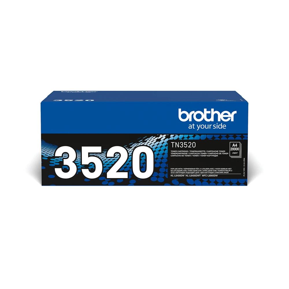 Brother TN-3520 Black Toner Cartridge