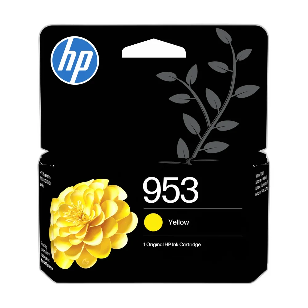 HP 953 Yellow Ink Cartridge - F6U14AE