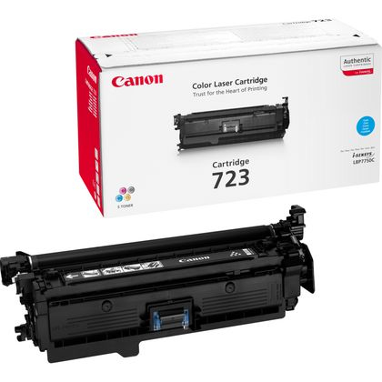 Canon 723 Cyan Toner Cartridge - 2643B011
