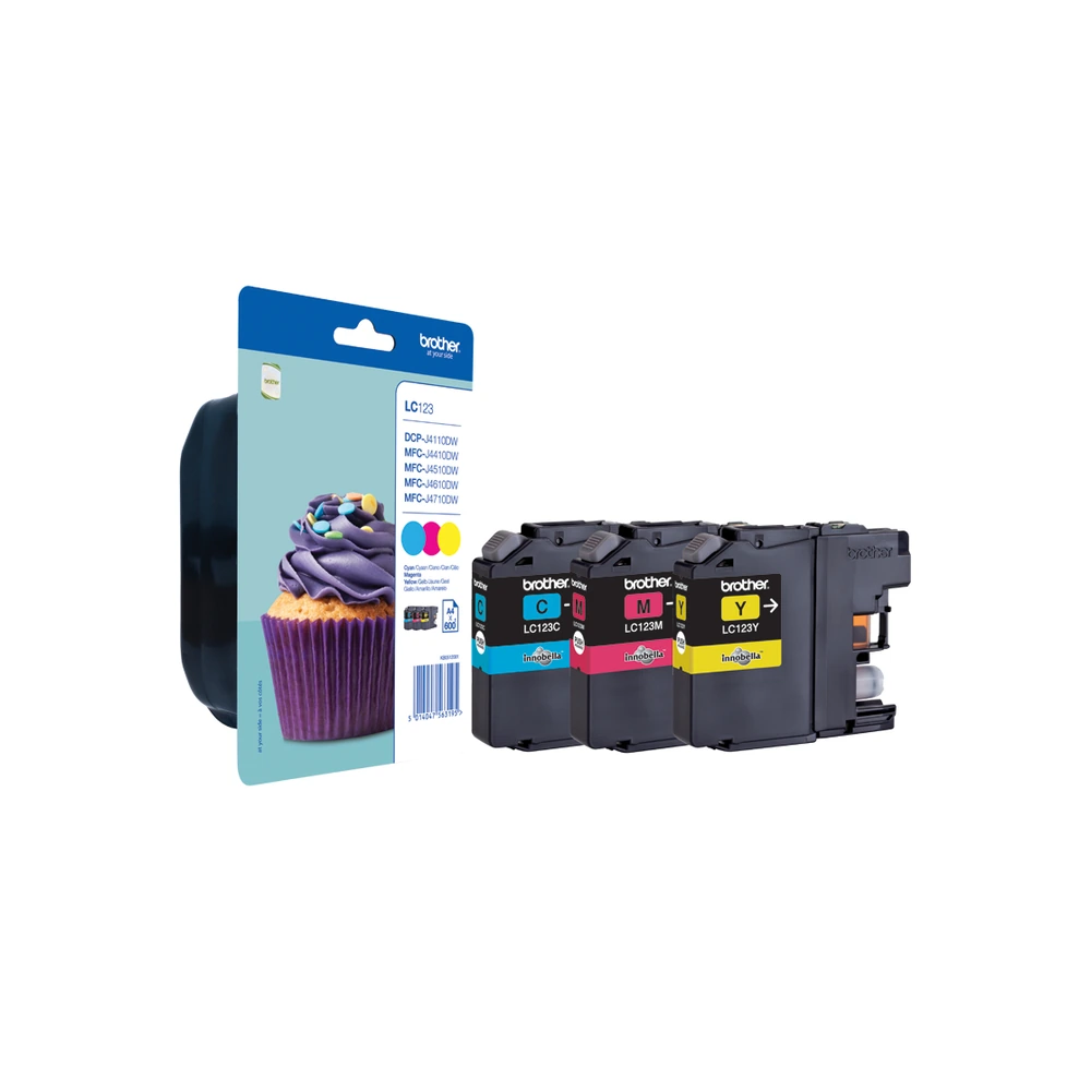Brother LC123 Ink Cartridge Multipack