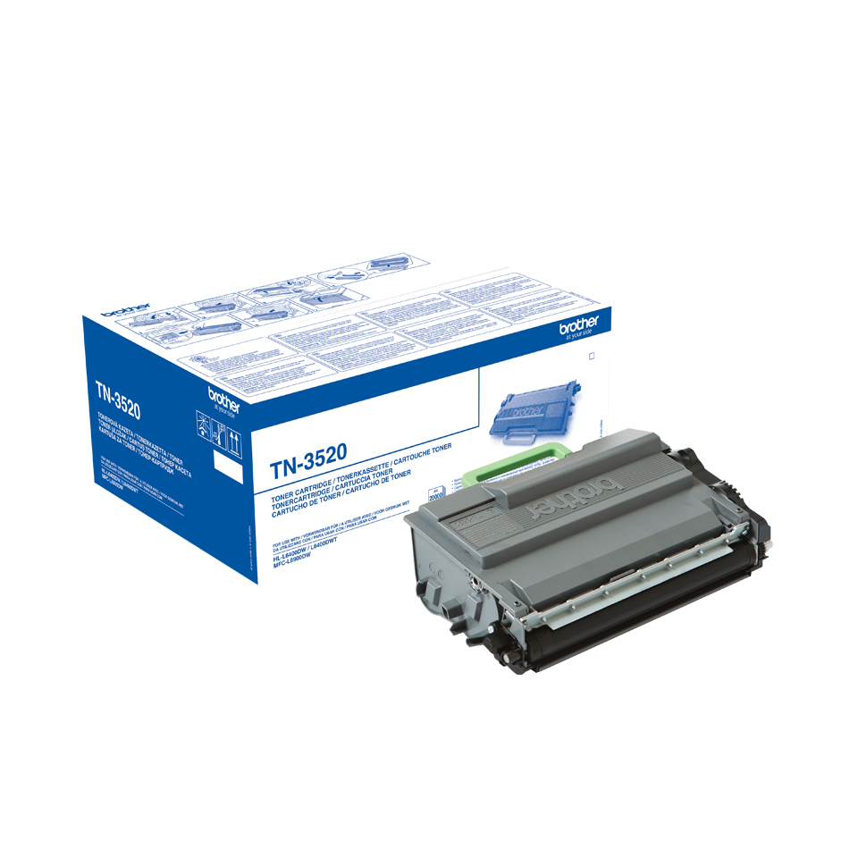 Brother TN-3520P Black Toner Cartridge