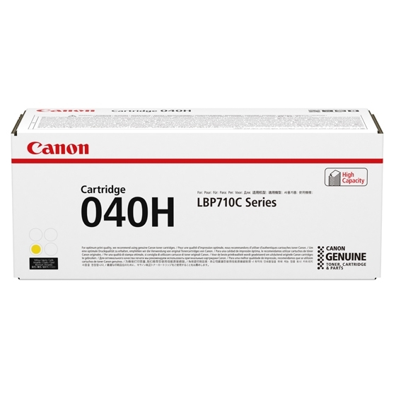 Canon 040H Yellow Toner Cartridge - 0455C001
