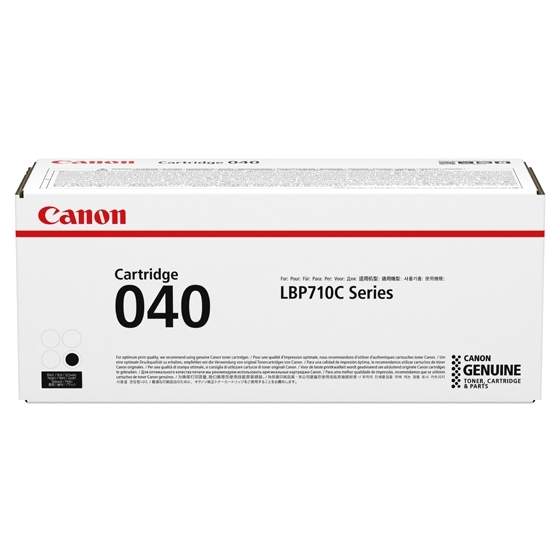Canon 040 Black Toner Cartridge - 0460C001