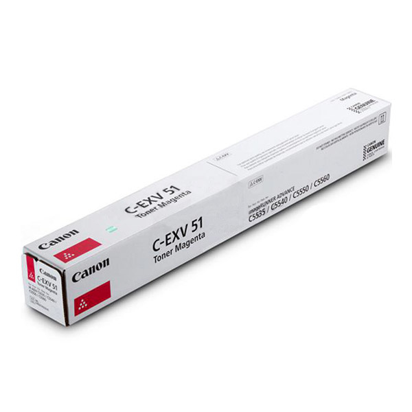 Canon EXV51 Magenta Toner Cartridge - 0486C002