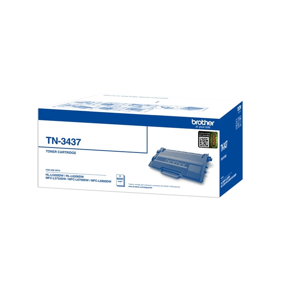 Brother TN-3437 Black Toner Cartridge