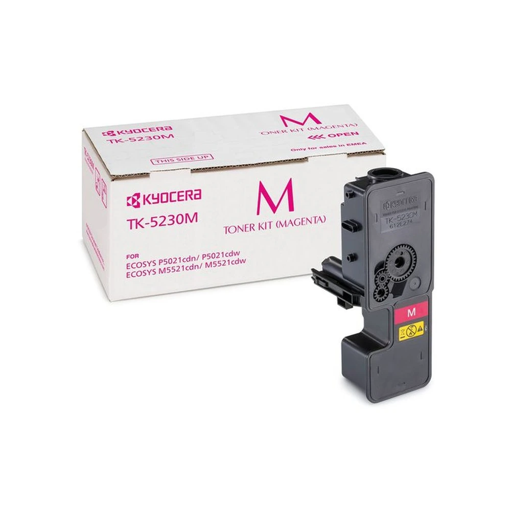 KYOCERA TK-5230 Magenta Toner Cartridge - 0T2R9BNL