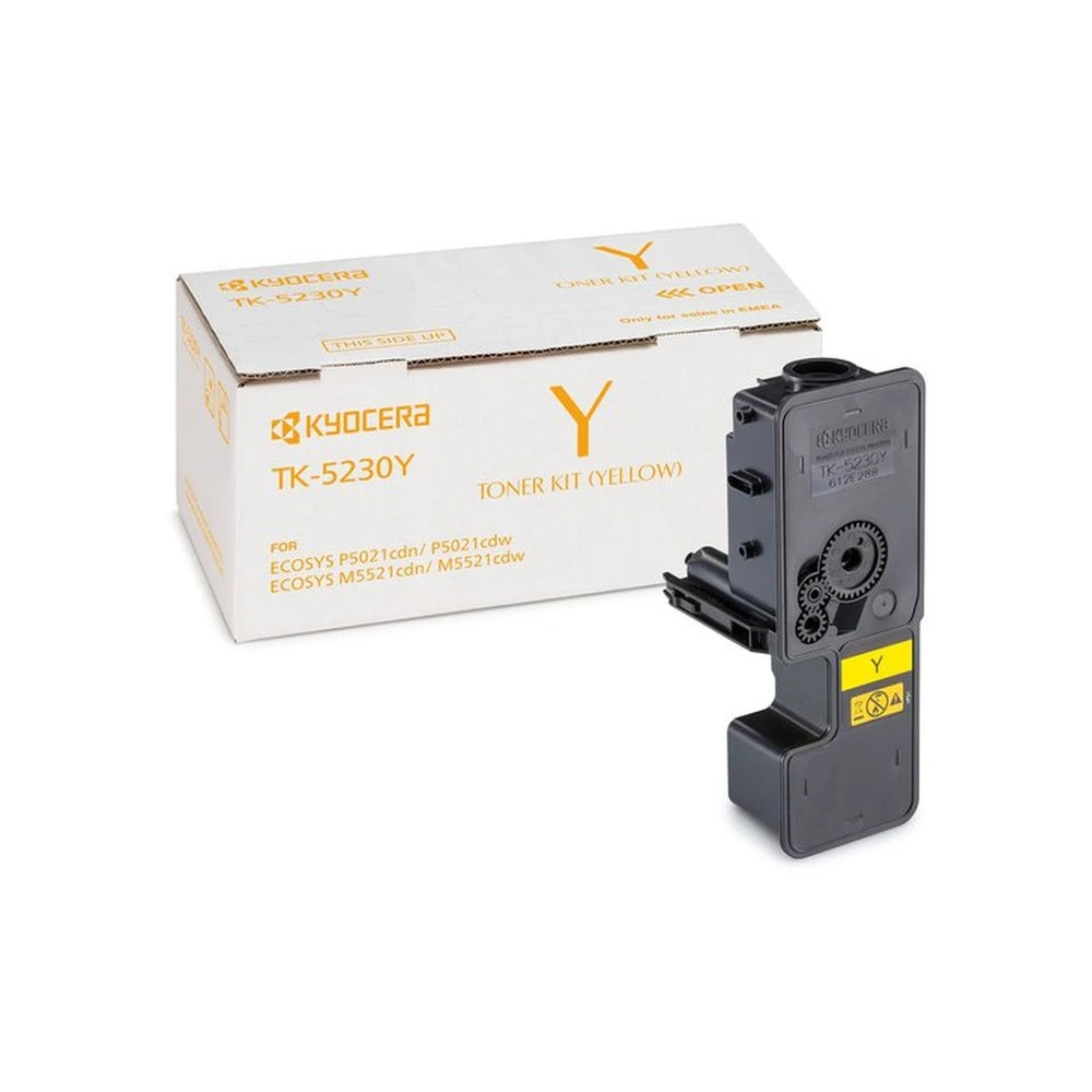 KYOCERA TK-5230 Yellow Toner Cartridge - 0T2R9ANL