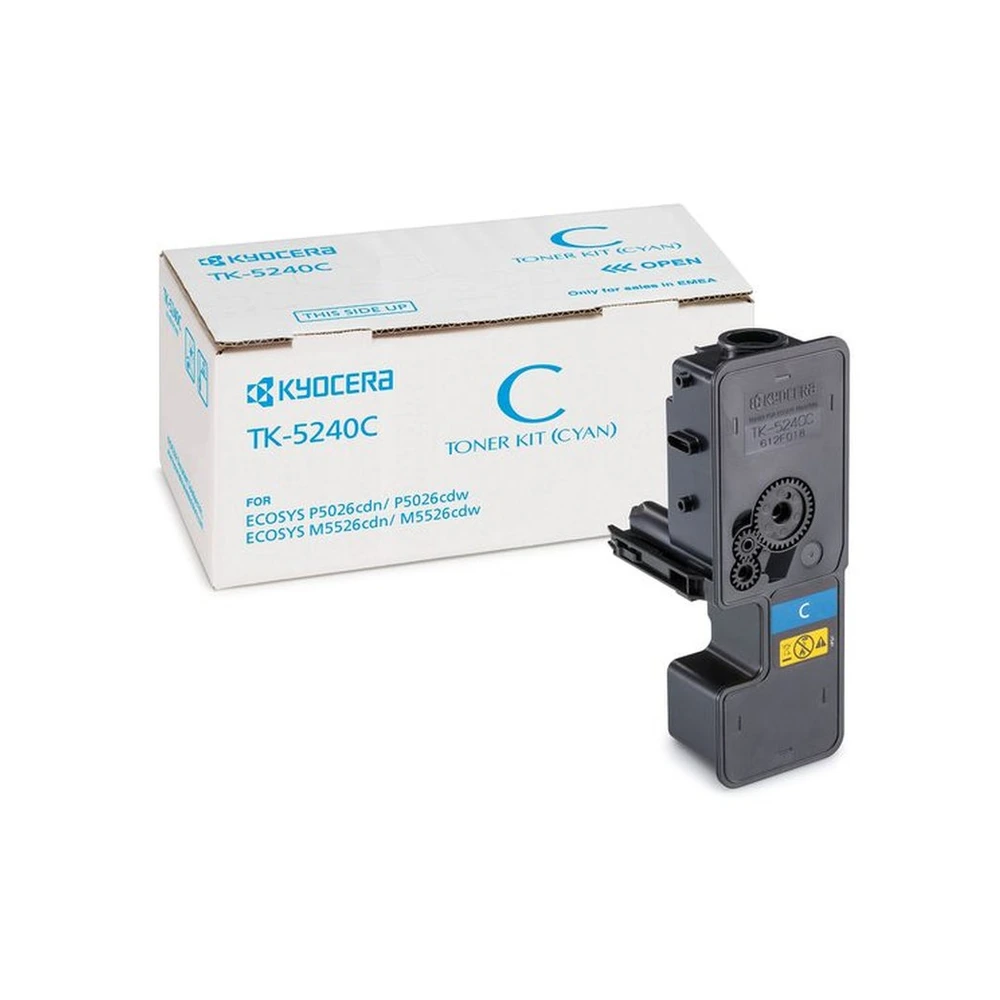 KYOCERA TK-5240 Cyan Toner Cartridge - 0T2R7CNL