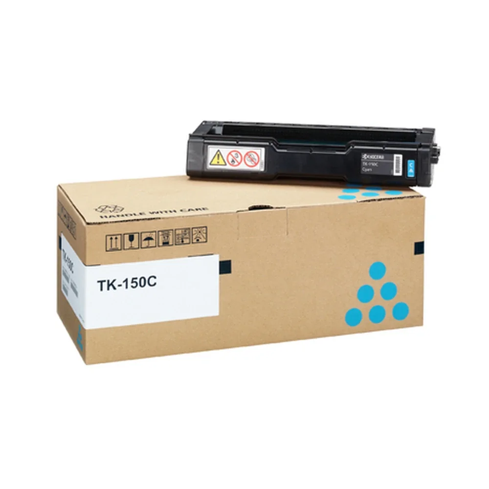 KYOCERA TK-150 Cyan Toner Cartridge - 1T05JKCNL0