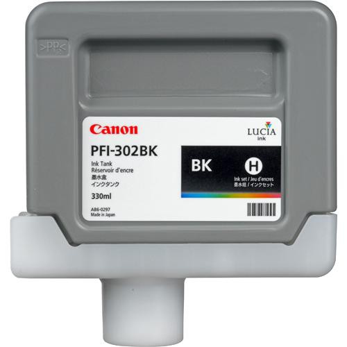 Canon PFI-302 Black Ink Cartridge - 2216B001