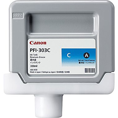 Canon PFI-303 Cyan Ink Cartridge - 2959B001