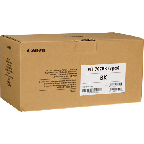 Canon PFI-707 Black Multipack - 9821B003