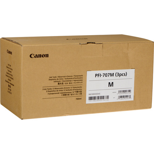 Canon PFI-707 Magenta Multipack - 9823B003