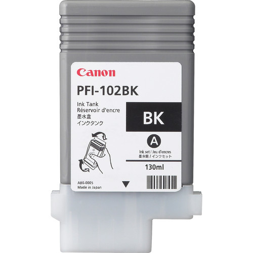 Canon PFI-102 Black Ink Cartridge - 0895B001