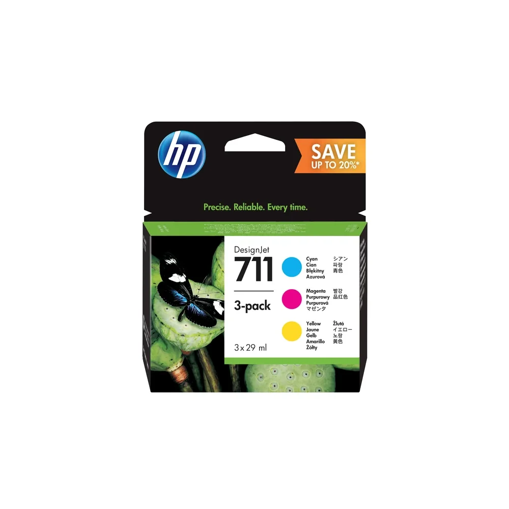 HP 711 Tri-Pack - P2V32A