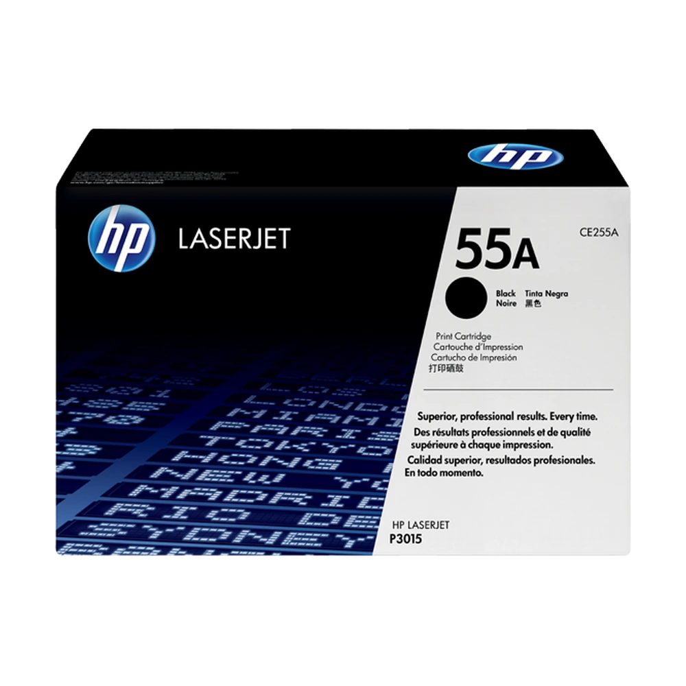 HP 55A Black Toner Cartridge - CE255A