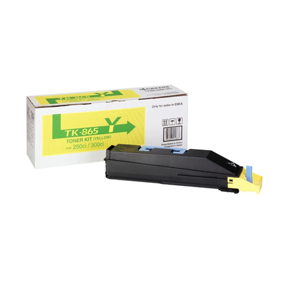 KYOCERA TK-865 Yellow Toner Cartridge - 1T02JZAEU0