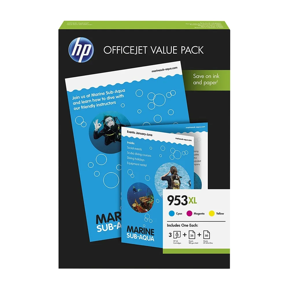 HP 953XL Tri-Pack - 1CC21AE