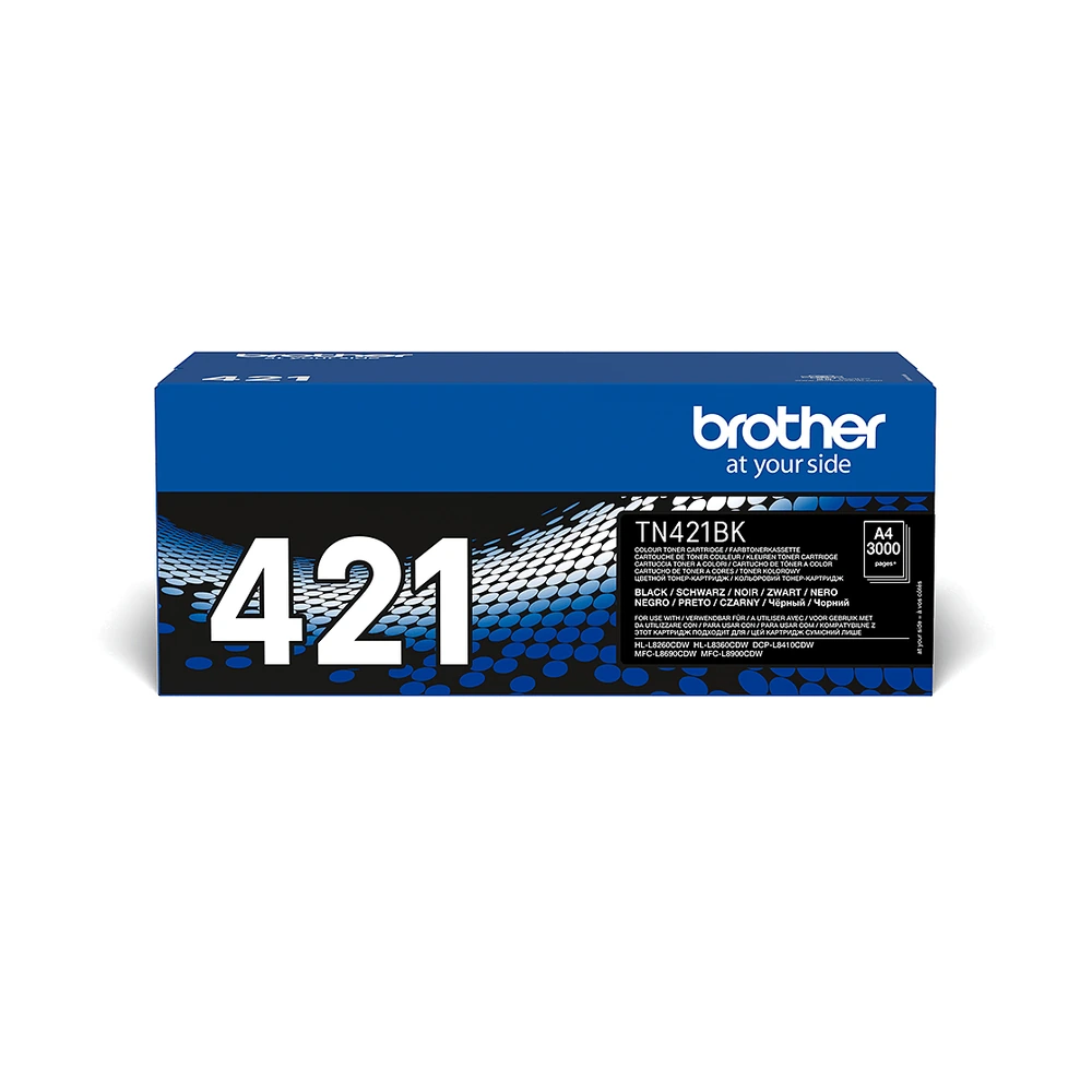 Brother TN-421 Black Toner Cartridge - TN-421BK