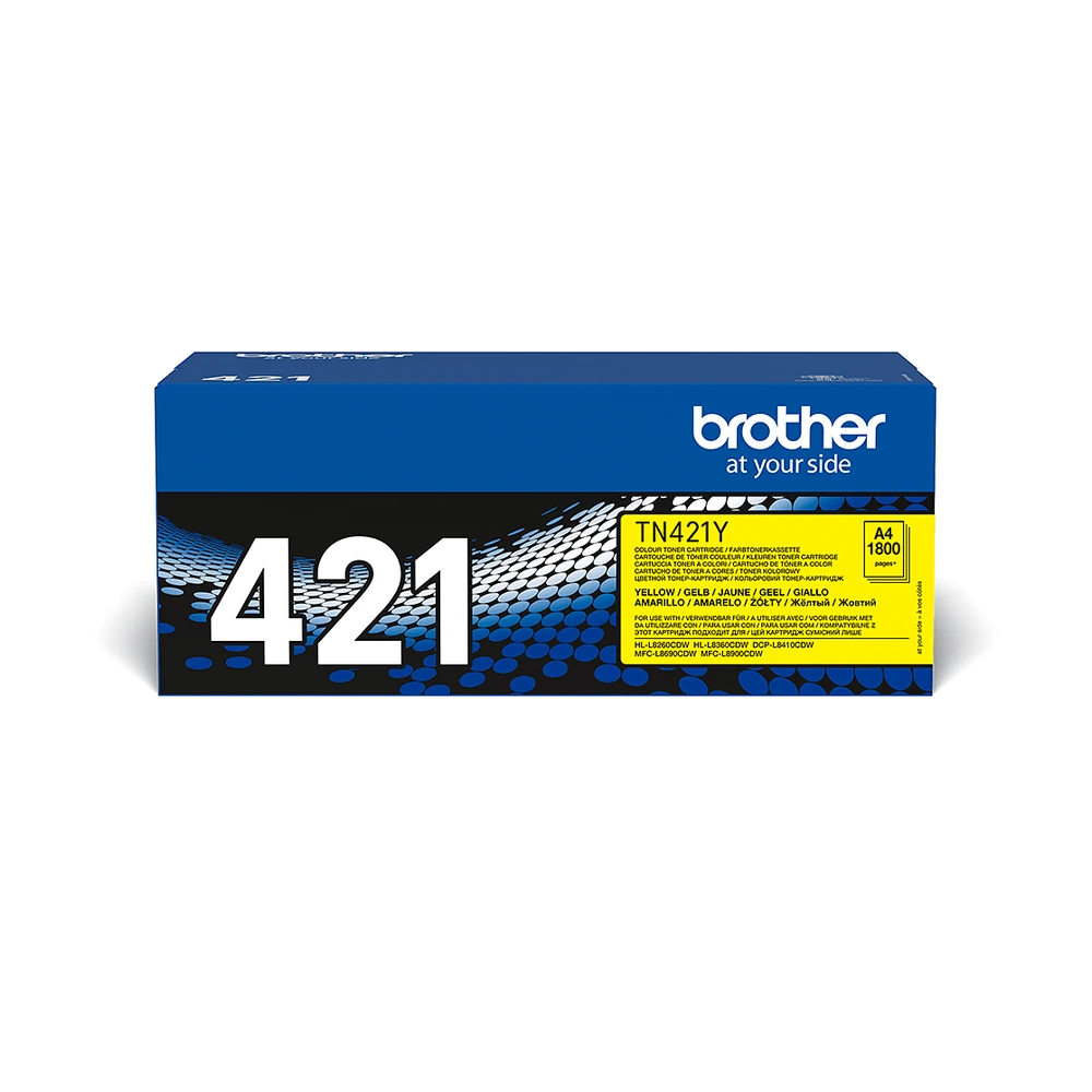 Brother TN-421 Yellow Toner Cartridge