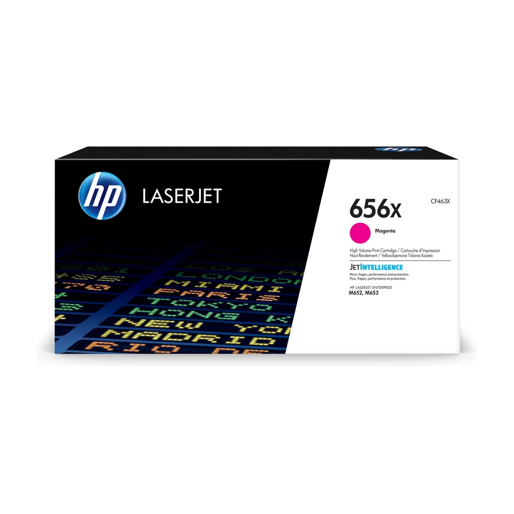 HP 656X Magenta High Yield Toner Cartridge - CF463X