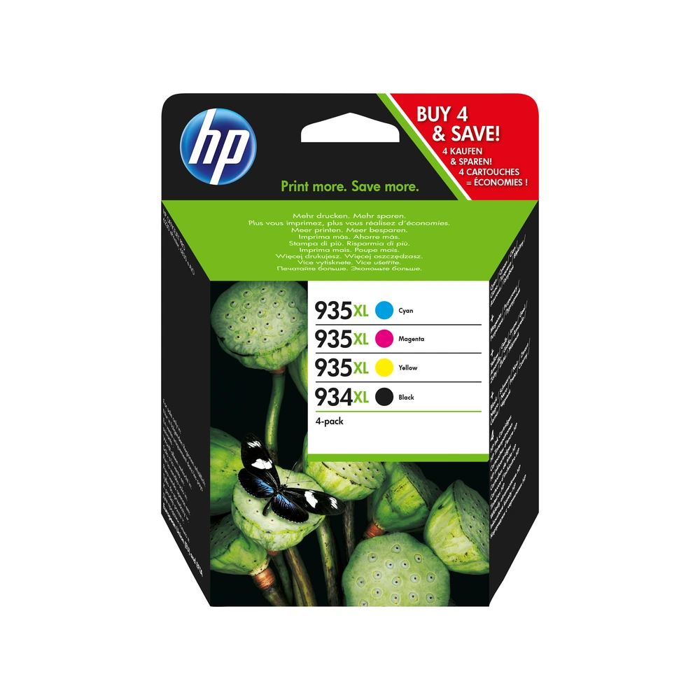 HP 934XL + 935XL Multipack - X4E14AE