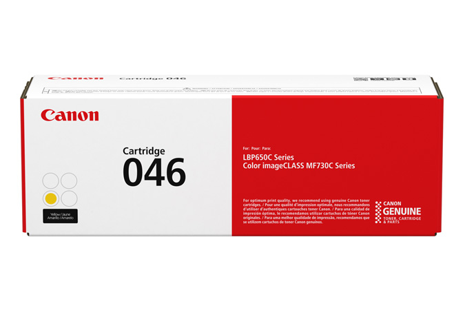 Canon 046 Yellow Toner Cartridge - 1247C002