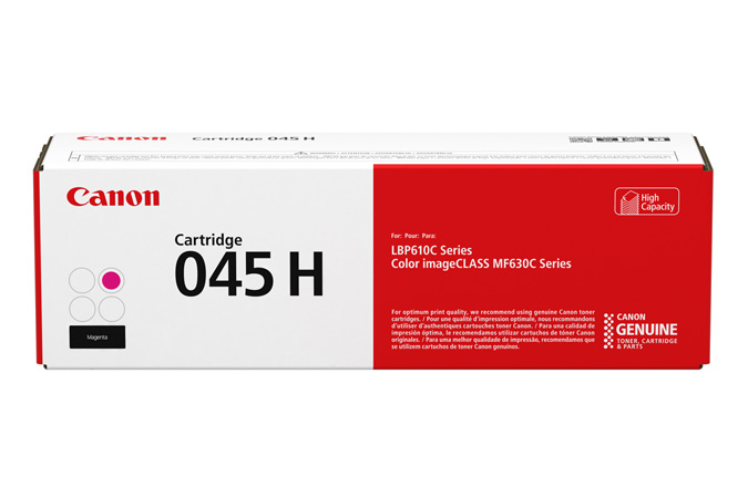 Canon 045 Magenta High Yield Toner Cartridge - 1244C002