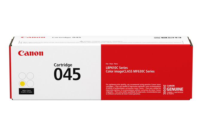 Canon 045 Yellow Toner Cartridge - 1239C002