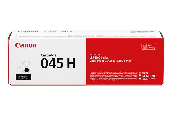 Canon 045 Black High Yield Toner Cartridge - 1246C002