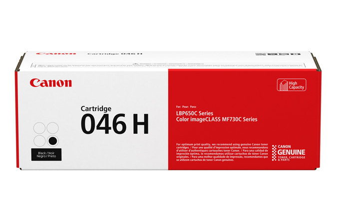 Canon 046 Black High Yield Toner Cartridge - 1254C002