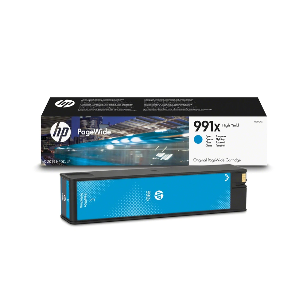 HP 991X Cyan Ink Cartridge - M0J90AE