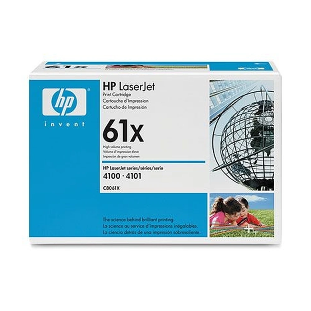 HP 61X Black High Yield Toner Cartridge - C8061X