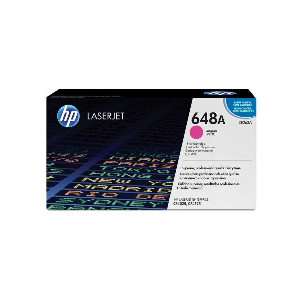 HP 648A Magenta Toner Cartridge - CE263A