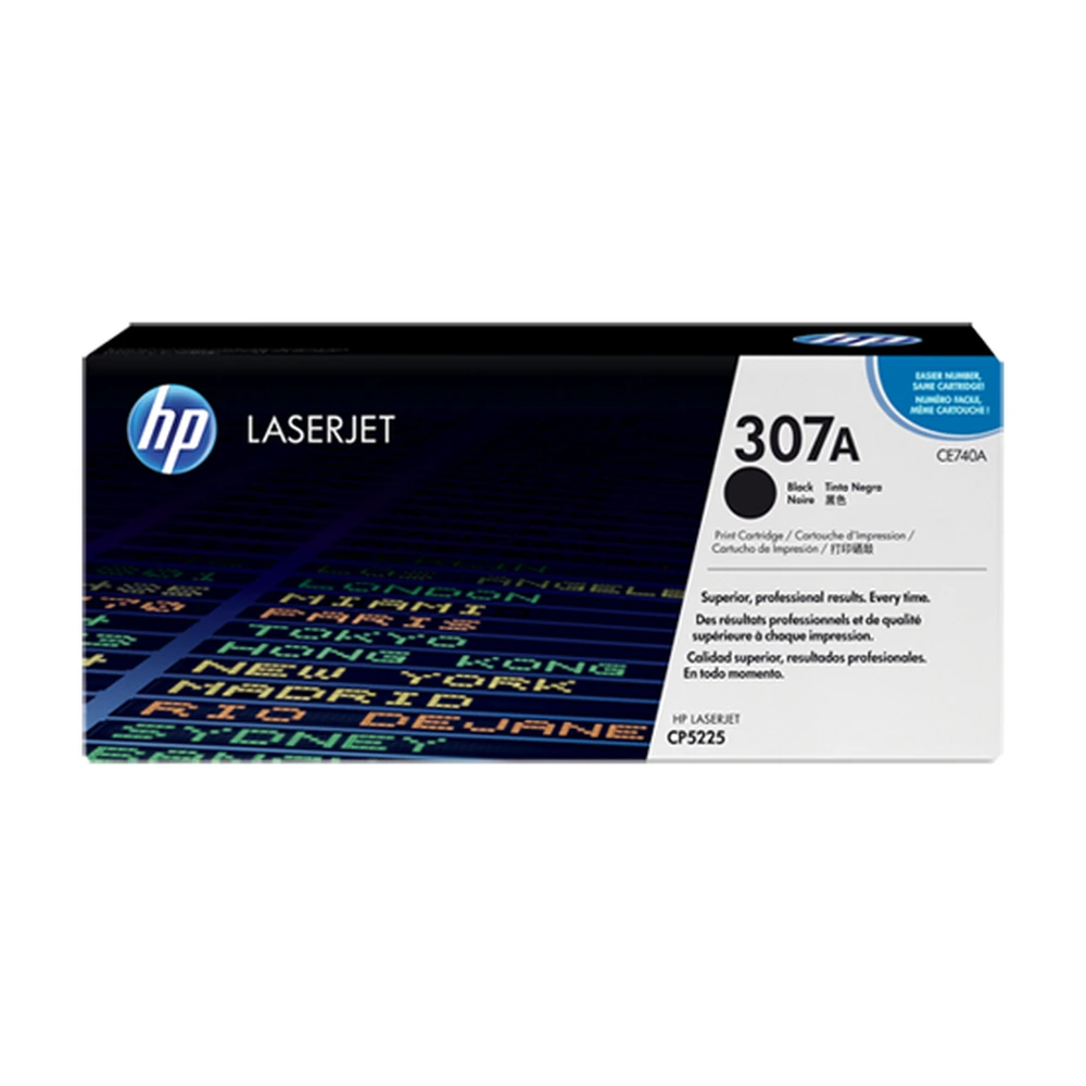 HP 307A Black Toner Cartridge - CE740A