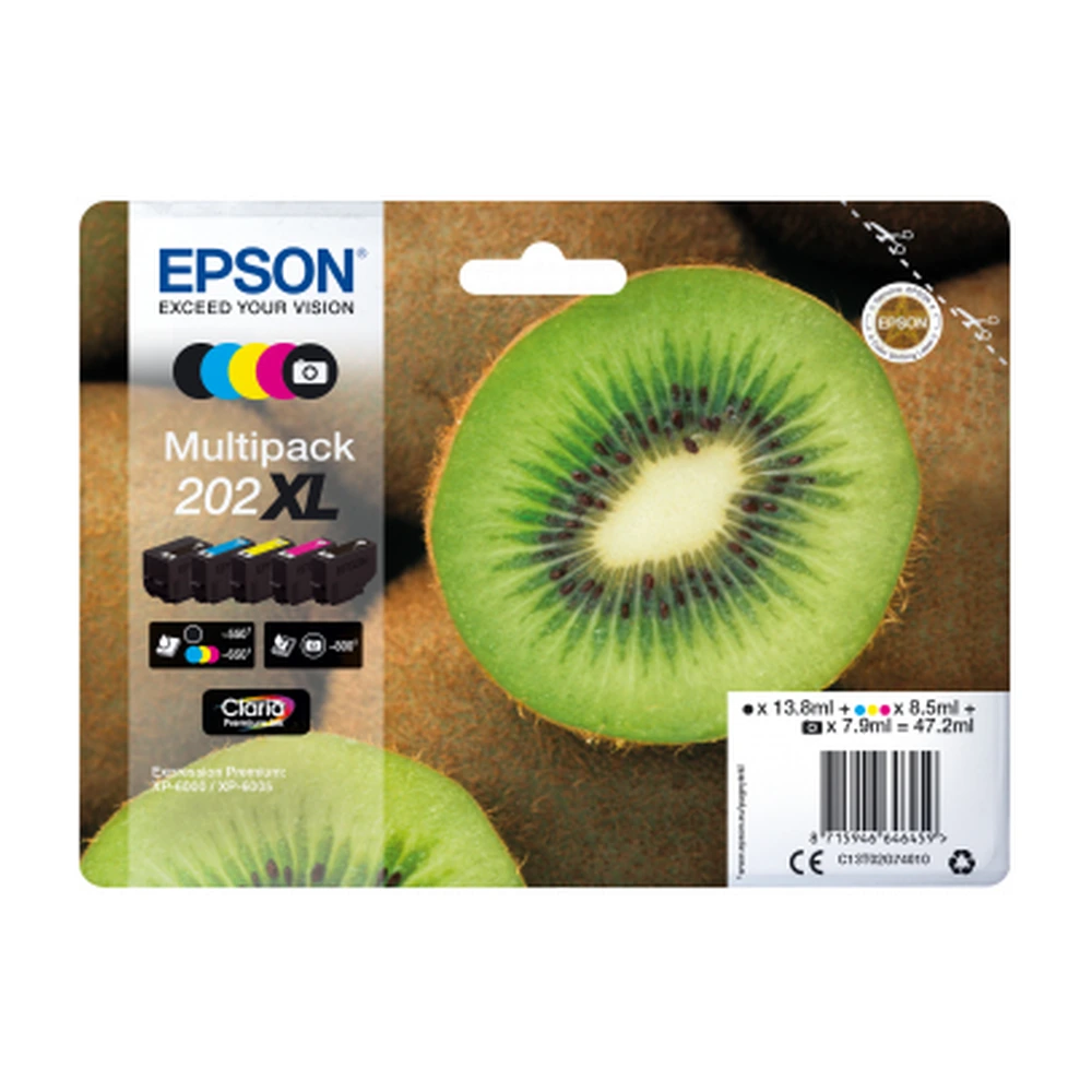 Epson T02G7 Ink Cartridge Multipack - C13T02G740