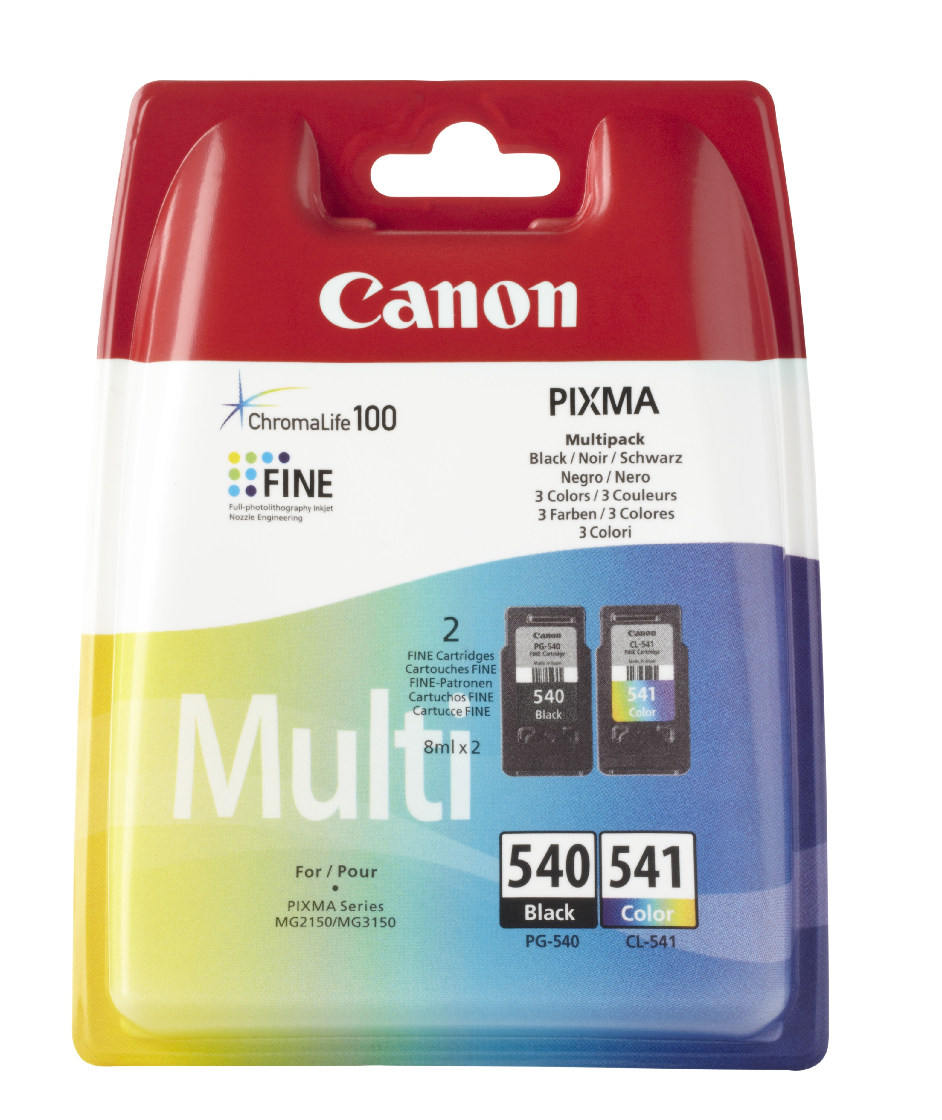Canon PG-540 + CL-541 Ink Cartridge Multipack - 5225B006