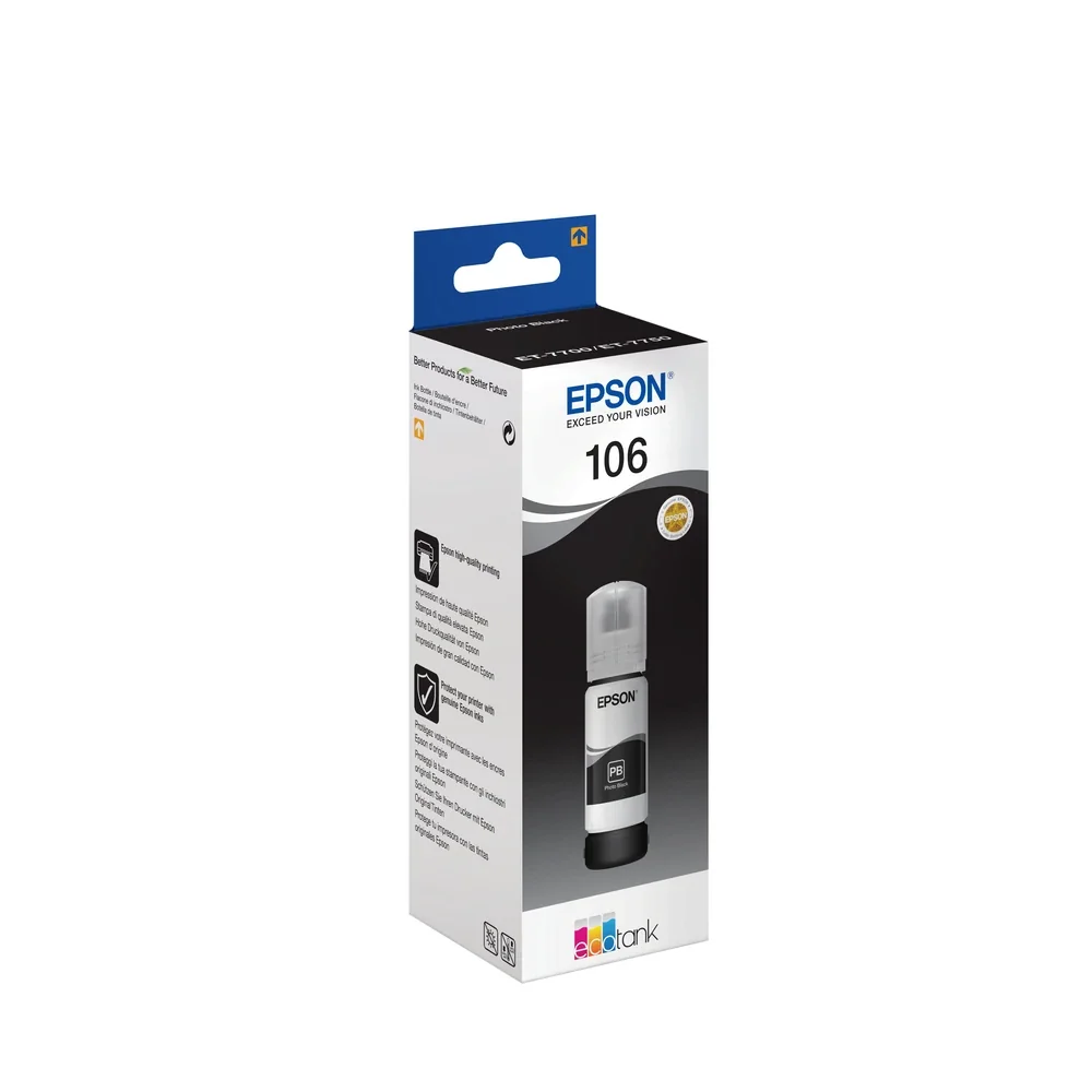 Epson 106 Photo Black Ink Bottle - C13T00R140