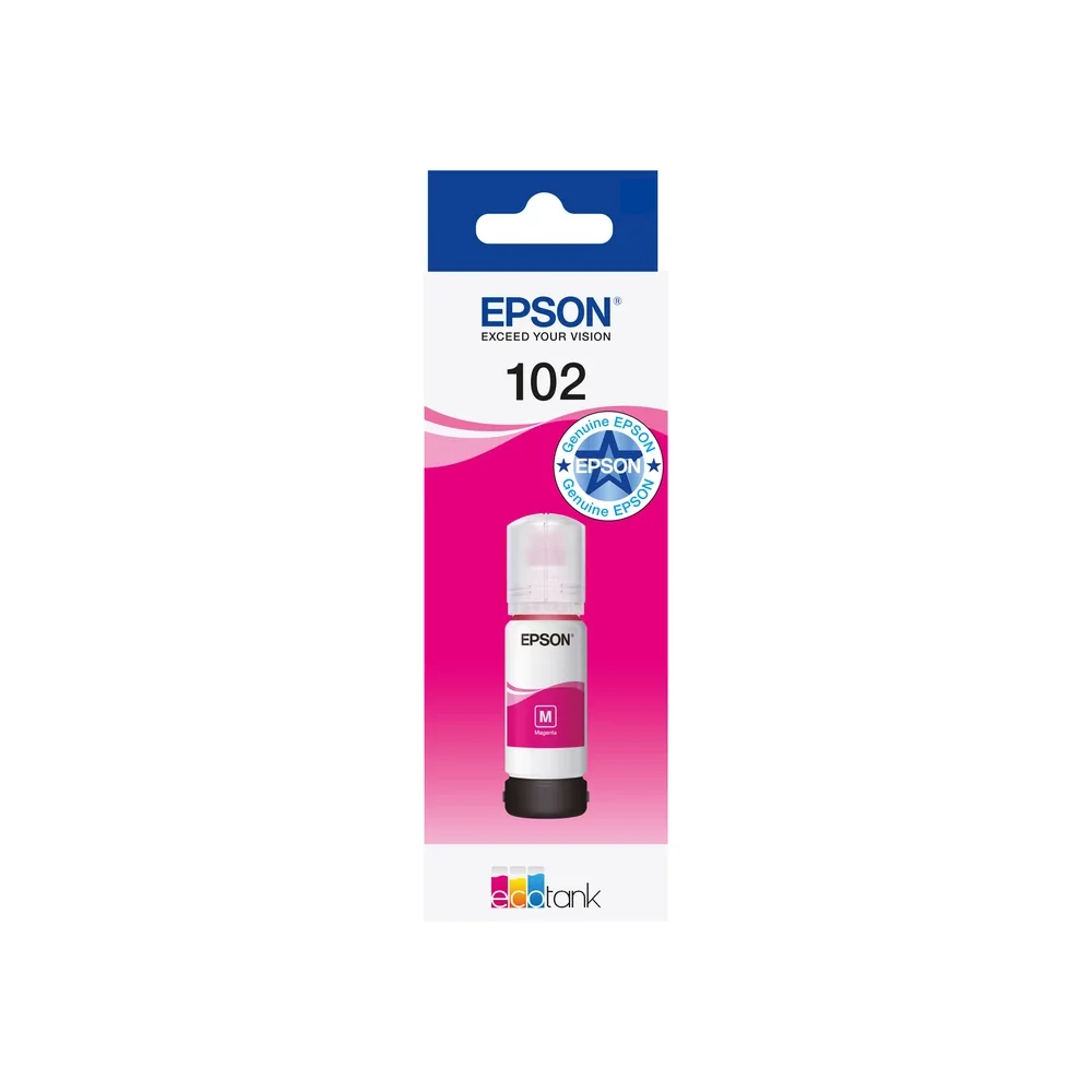 Epson 102 Magenta Ink Bottle - C13T03R340