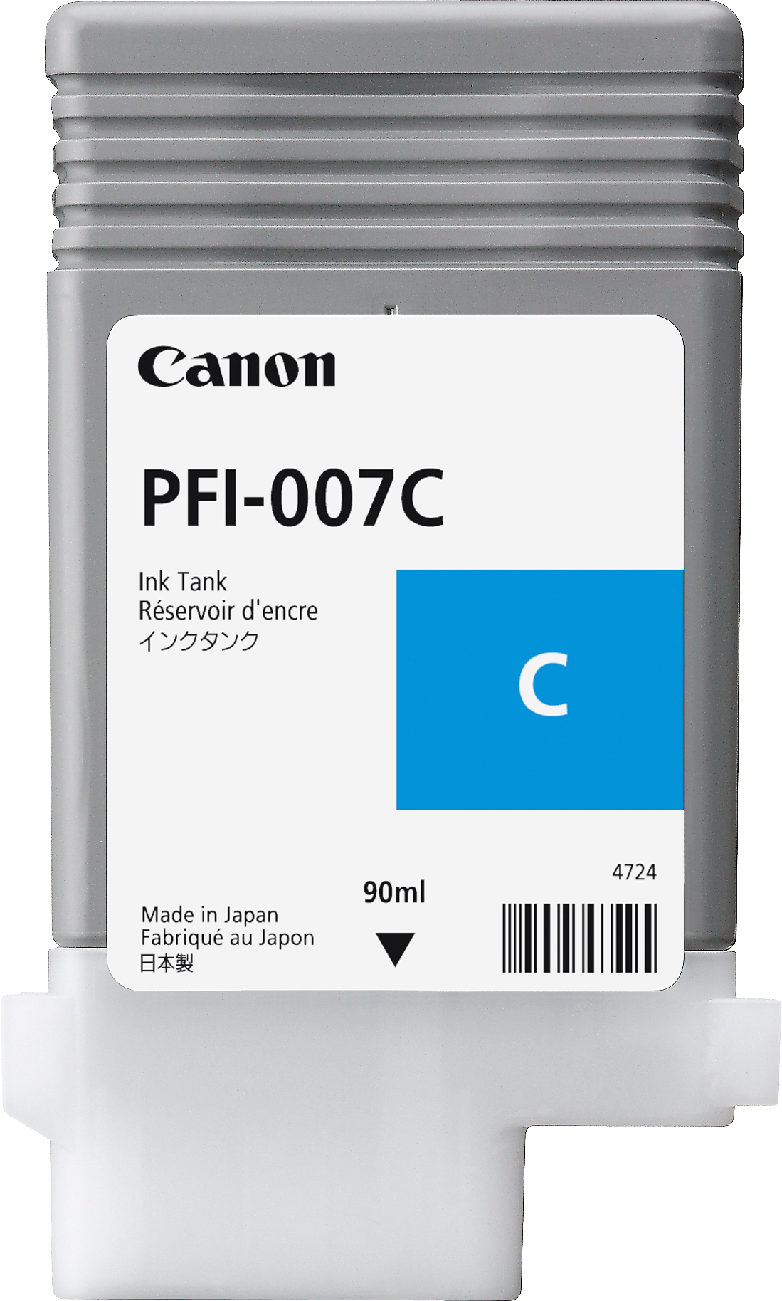Canon PFI-007 Cyan Ink Cartridge - 2144C001