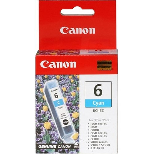 Canon BCI-6 Cyan Ink Cartridge - 4706A003