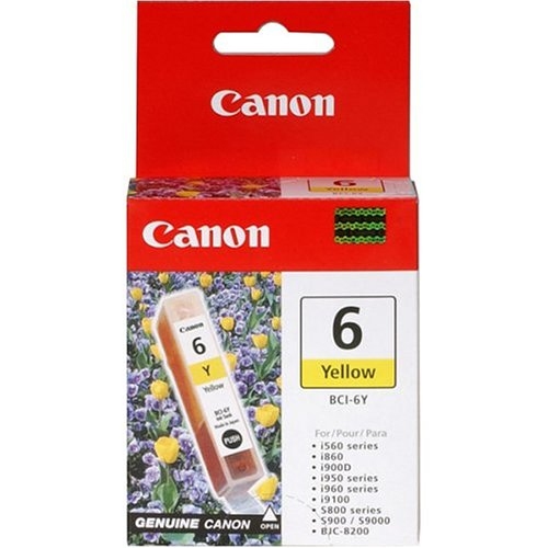 Canon BCI-6 Yellow Ink Cartridge - 4708A003
