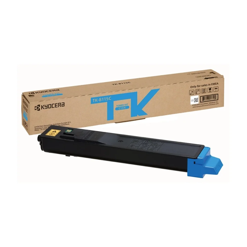 KYOCERA TK-8115 Cyan Toner Cartridge - 1T02P3CNL0