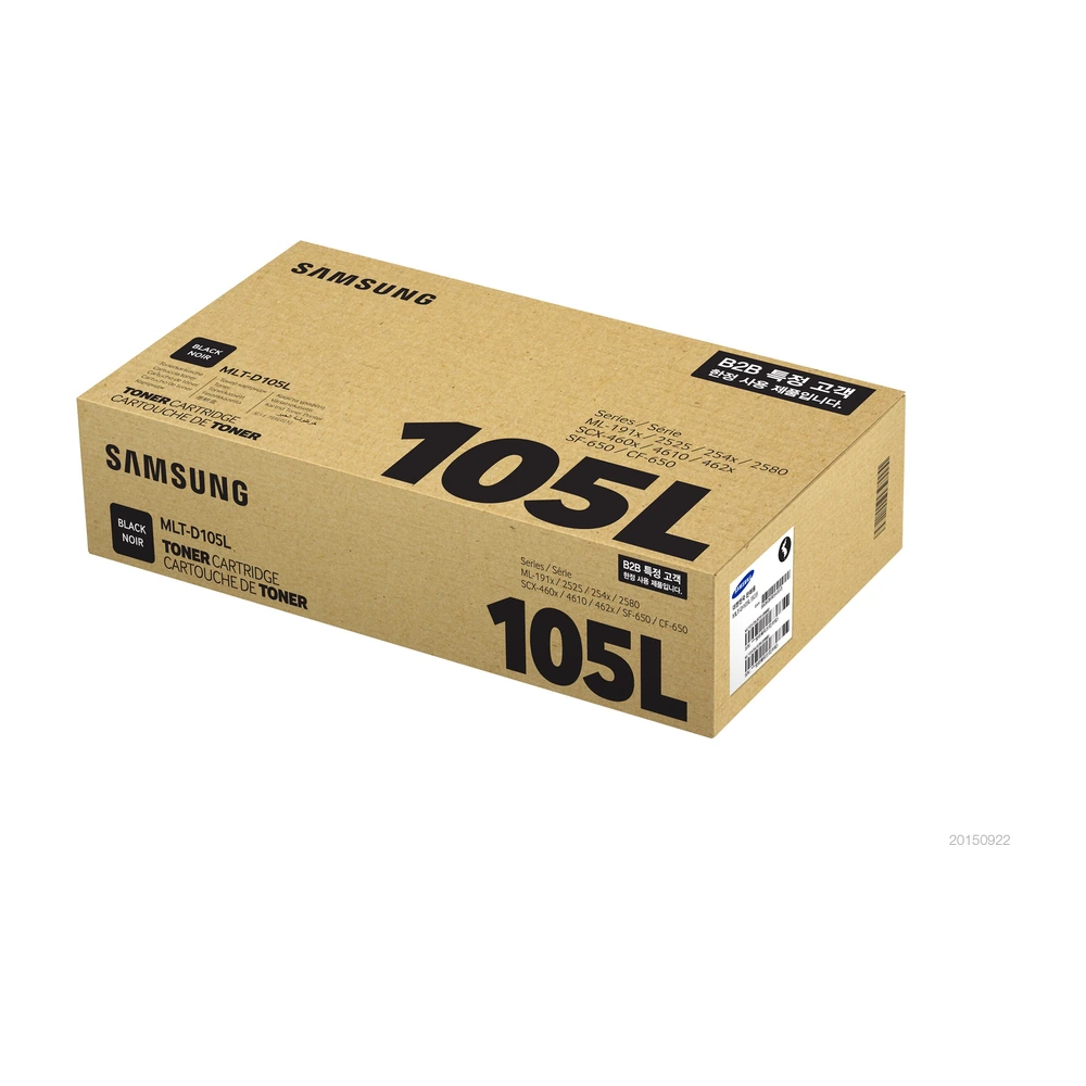 HP D105L Black High Yield Toner Cartridge - SU771A