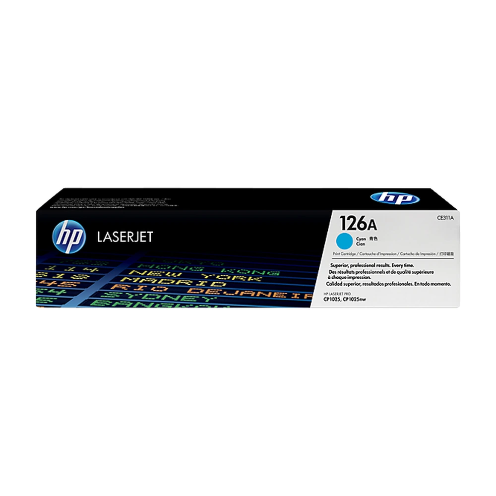 HP 126A Cyan Toner Cartridge - CE311A